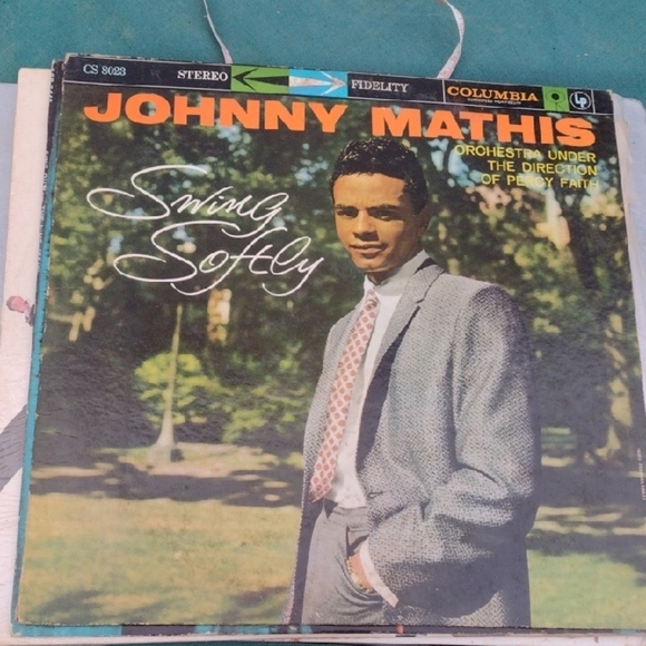Johnny Mathis 'Swing Softly' Vinyl Record - Picture 1 of 2
